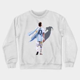 Vintage Messi GOAT Retro Crewneck Sweatshirt